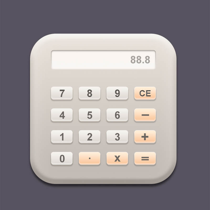 Calculator Moulding