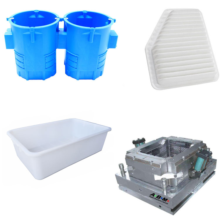 Custom air conditioning parts for assembly moulding