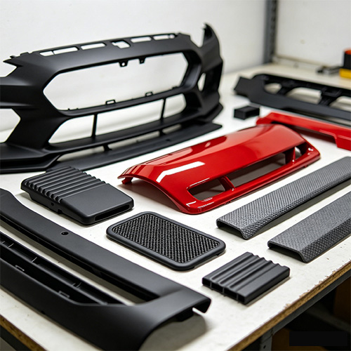 Custom Car Parts Packing Molding