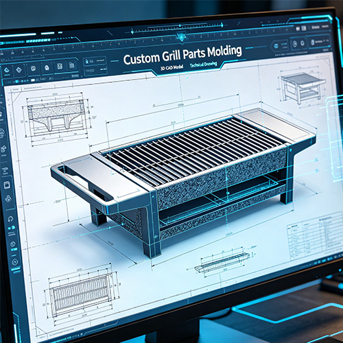 Custom Grill Parts Molding