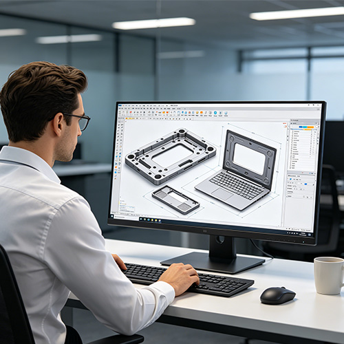 Custom Laptop Parts Molding