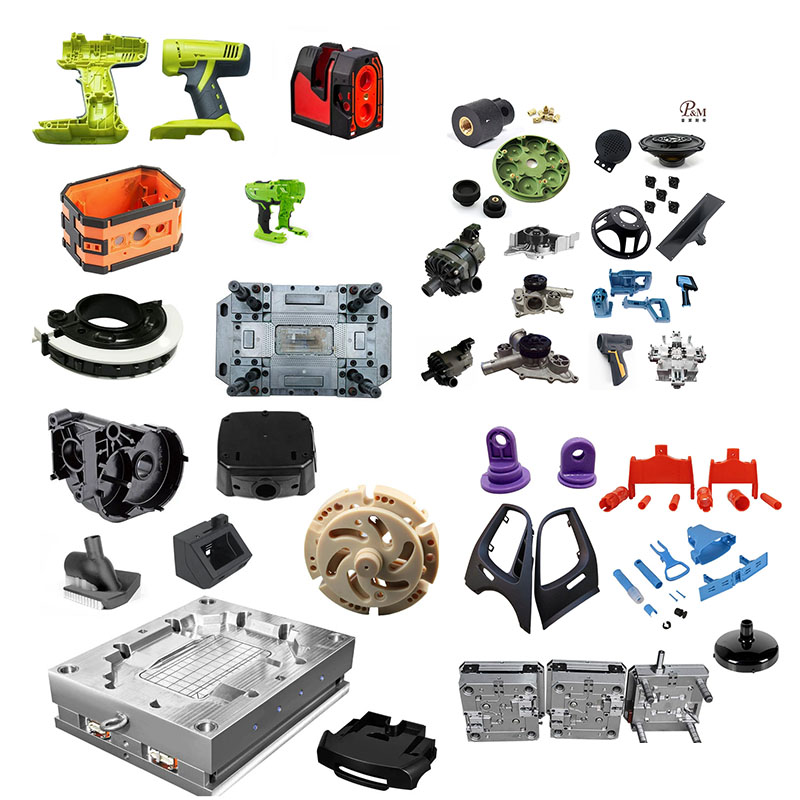 Custom pvc parts moulding