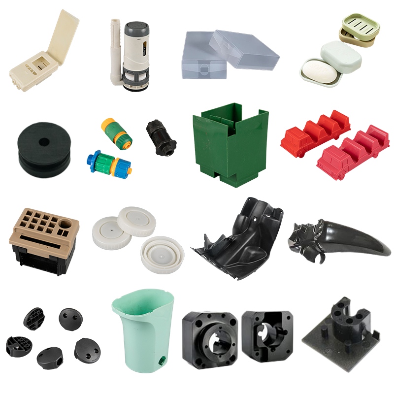 Hardened steel production molds (e.g., H13, S136)