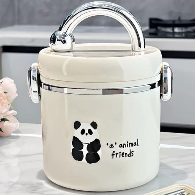 Heated lunch box moulding