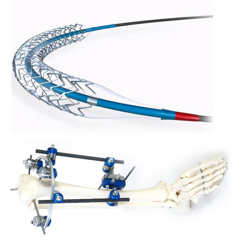 Medical stent moulding
