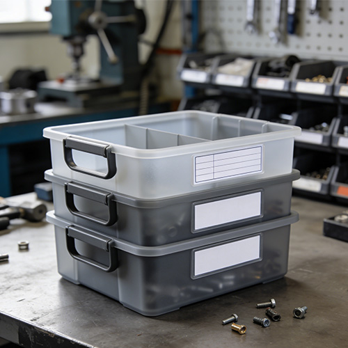 Parts Pick Storage Box Bin Molding