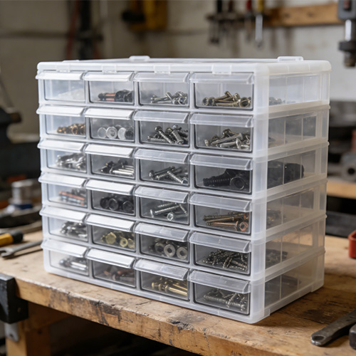 Parts Storage Drawer Boxes Plastic Molding