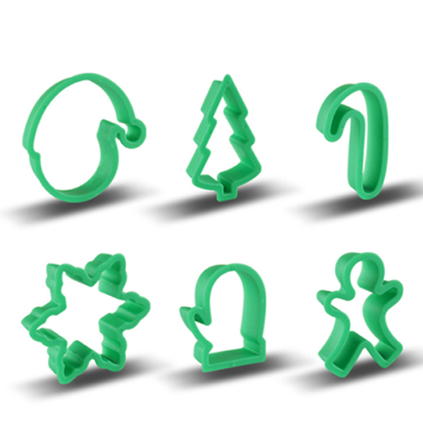 Plastic baking molds set molding