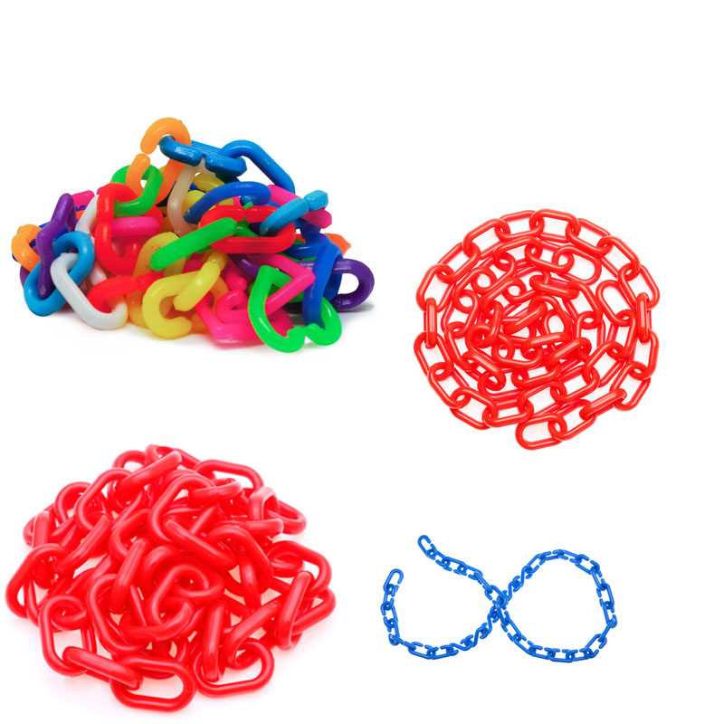 Plastic chain moulding