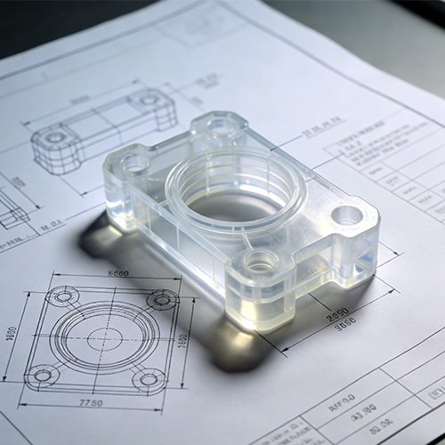 Plastic Cnc Machining Customized Part
