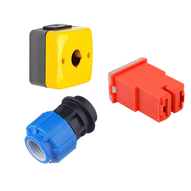 Plastic connector molding
