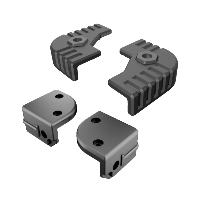 Plastic edge mold