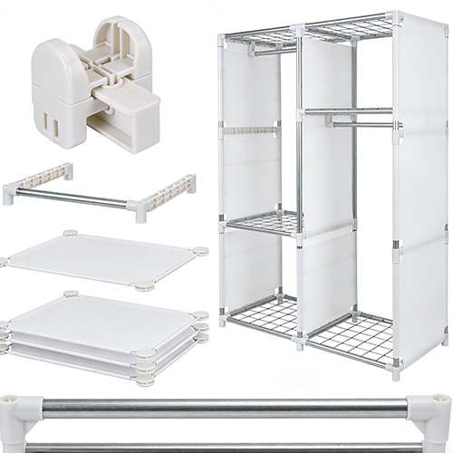 Plastic Foldable Wardrobe Parts Molding