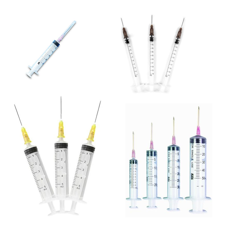 Plastic injection mould disposable syringe