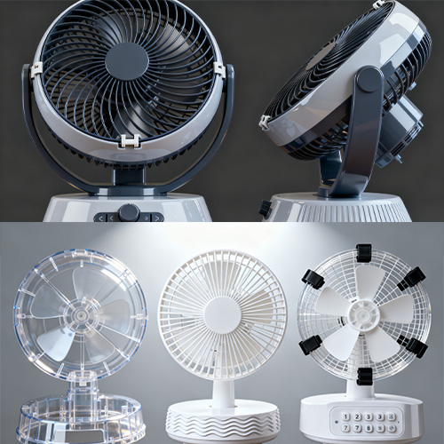 Plastic Injection Table Fan Moulding