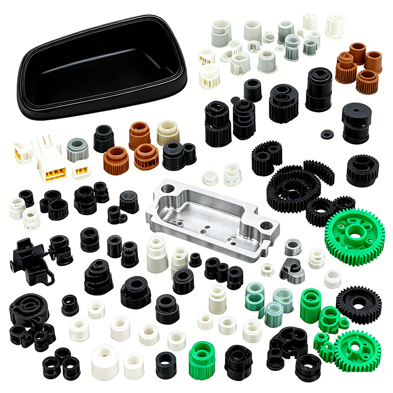 Plastic spare part box moulding