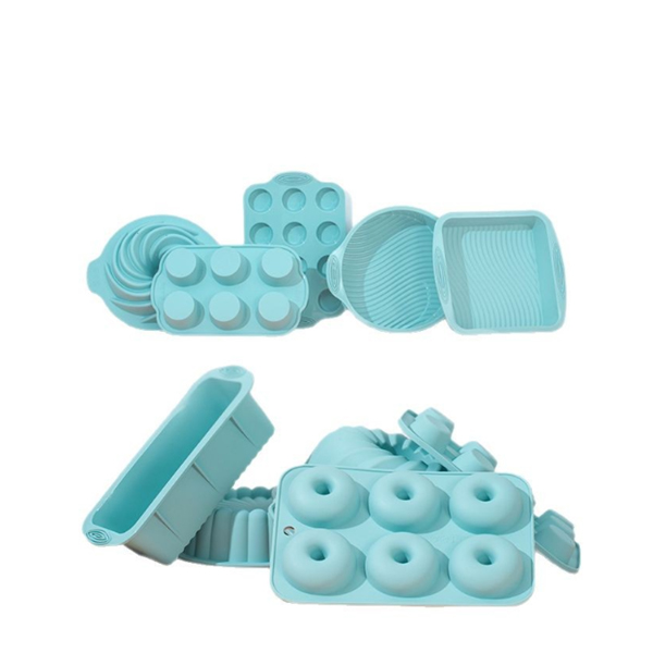 Silicone baking tool kits molding